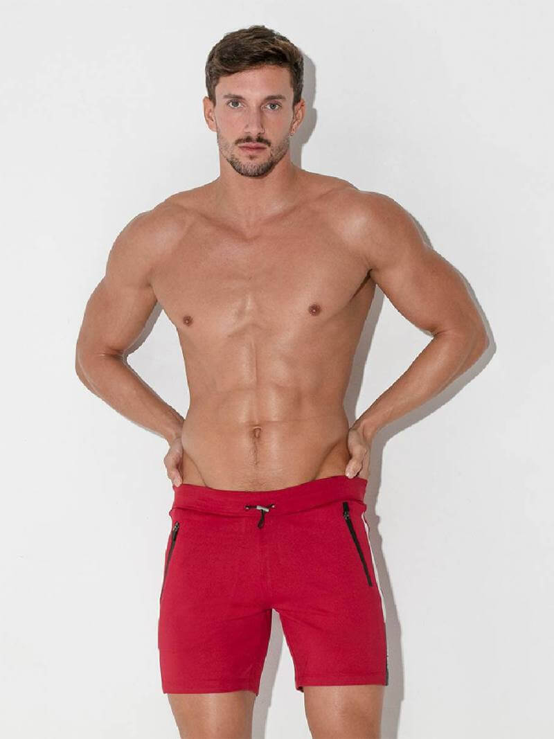 CODE22 Men's Rush Mid-Thigh Gym Short