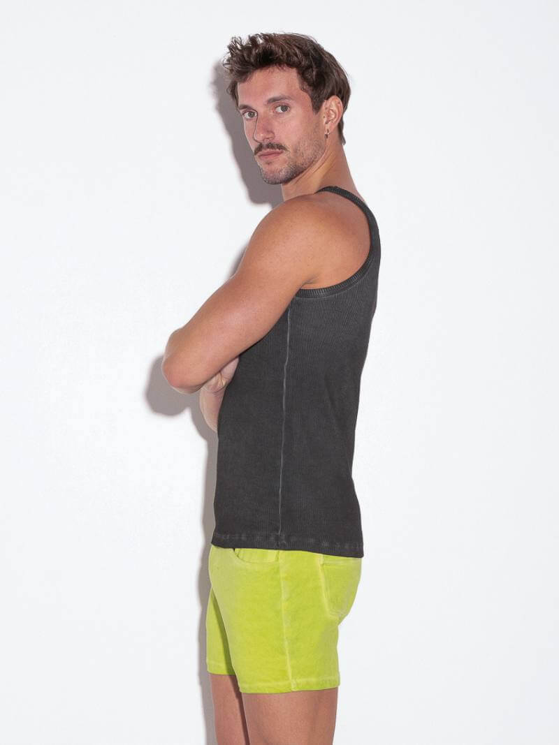 CODE22 Men's Faded Wash Vest