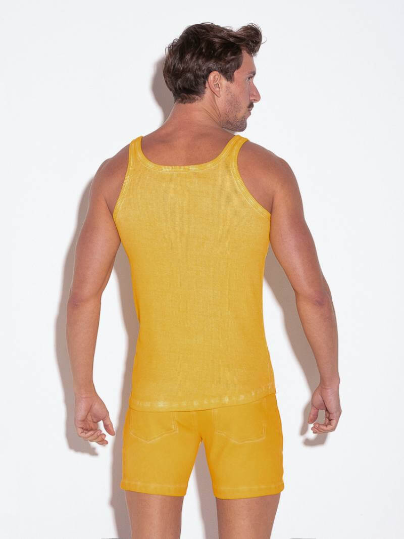 CODE22 Men's Faded Wash Vest