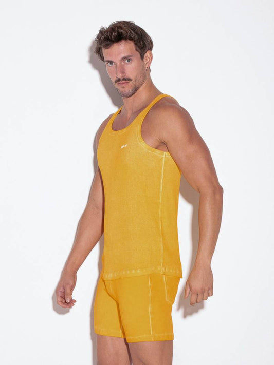 CODE22 Men's Faded Wash Vest