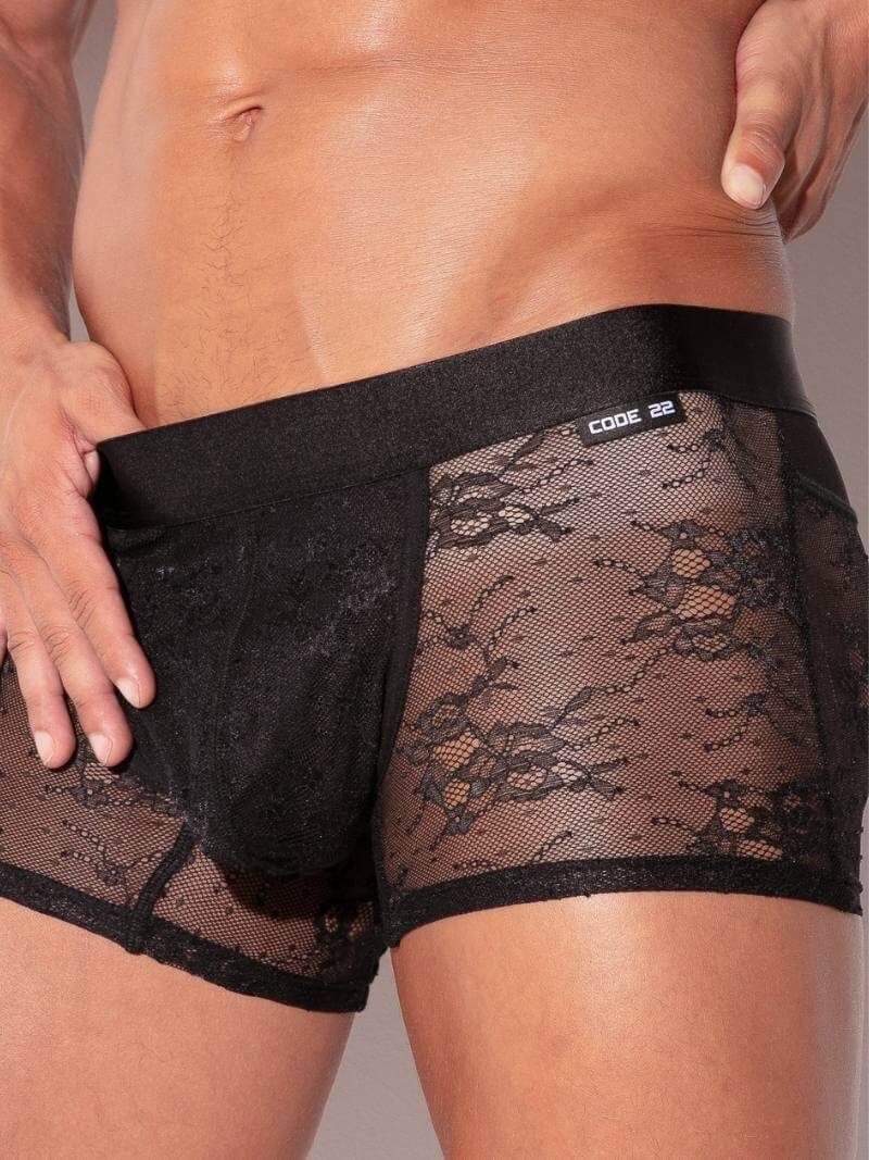 CODE22 Black Lace Trunk