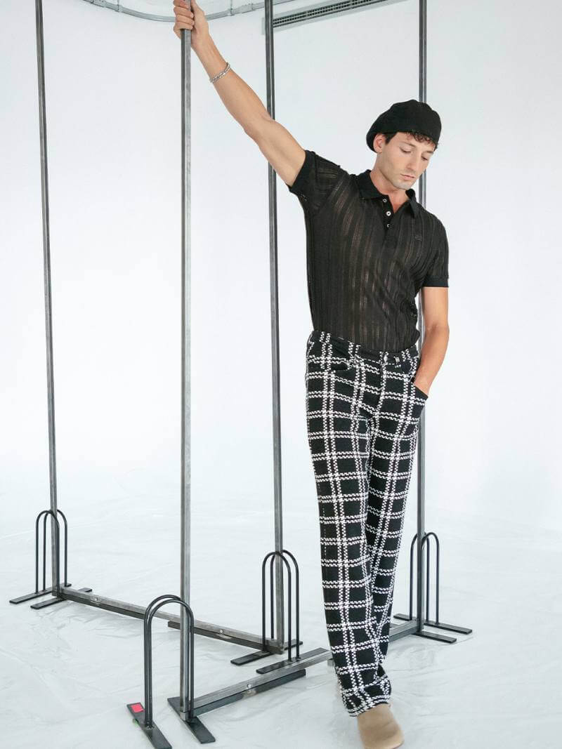 CODE22 Cameron Plaid Pants