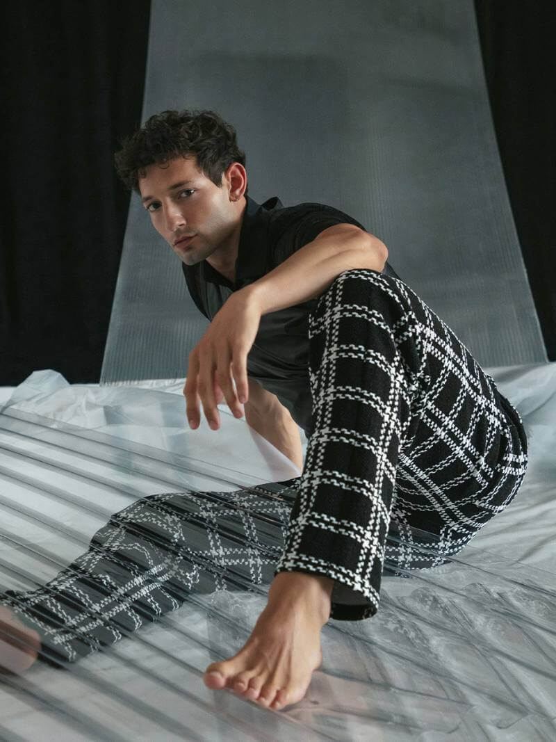 CODE22 Cameron Plaid Pants