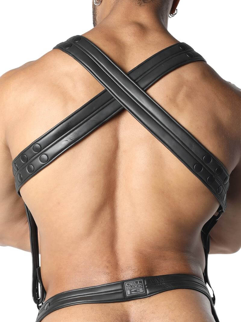 Mens CellBlock13 Dungeon Neoprene Body Harness