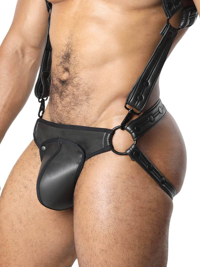 Mens CellBlock13 Slick Carpenter Waxed Denim Zipper Jeans