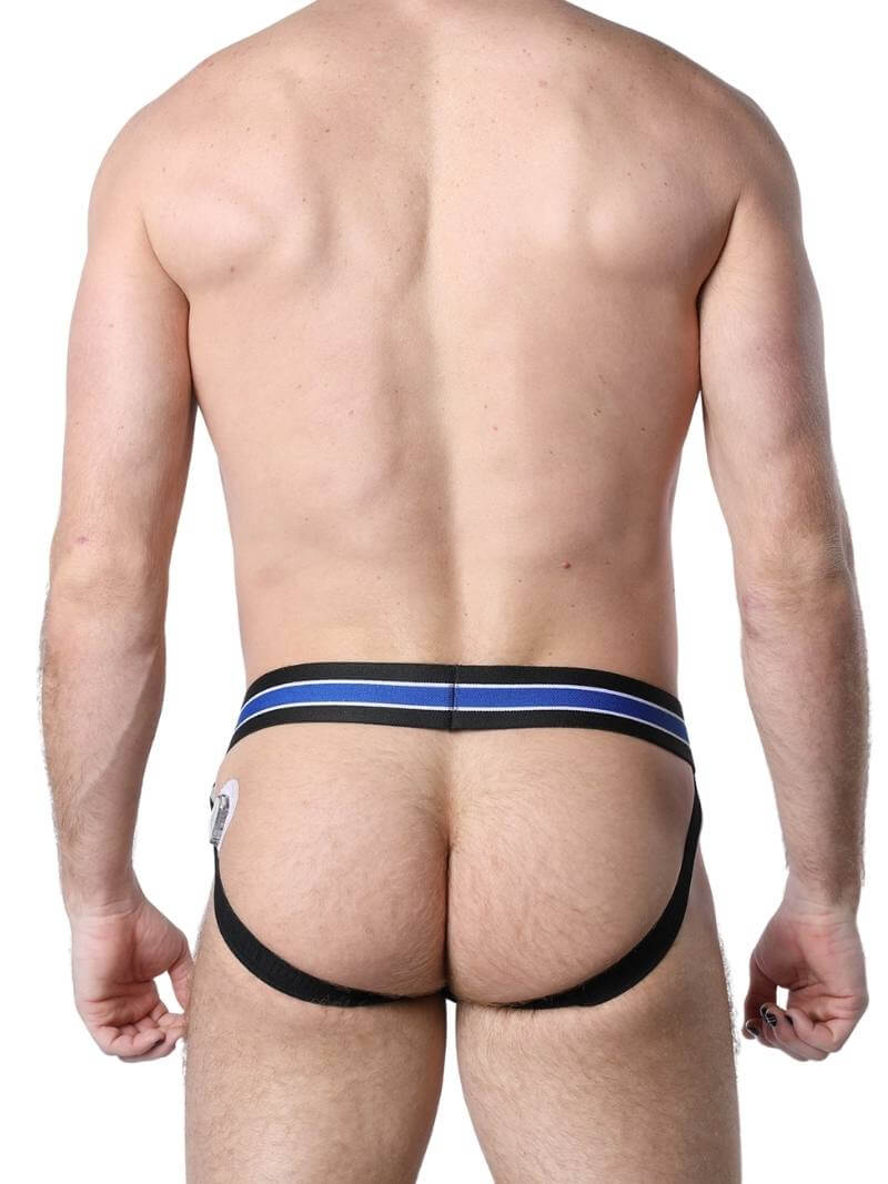 Mens CellBlock13 Take Down Mesh Jockstrap With Removable Pouch