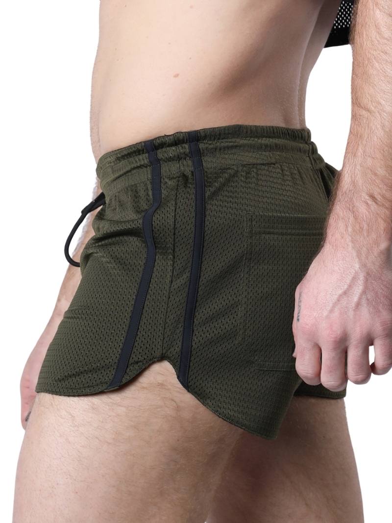 Mens CellBlock13 Take Down Reversible Super-Short Legged Shorts - SIZE XL