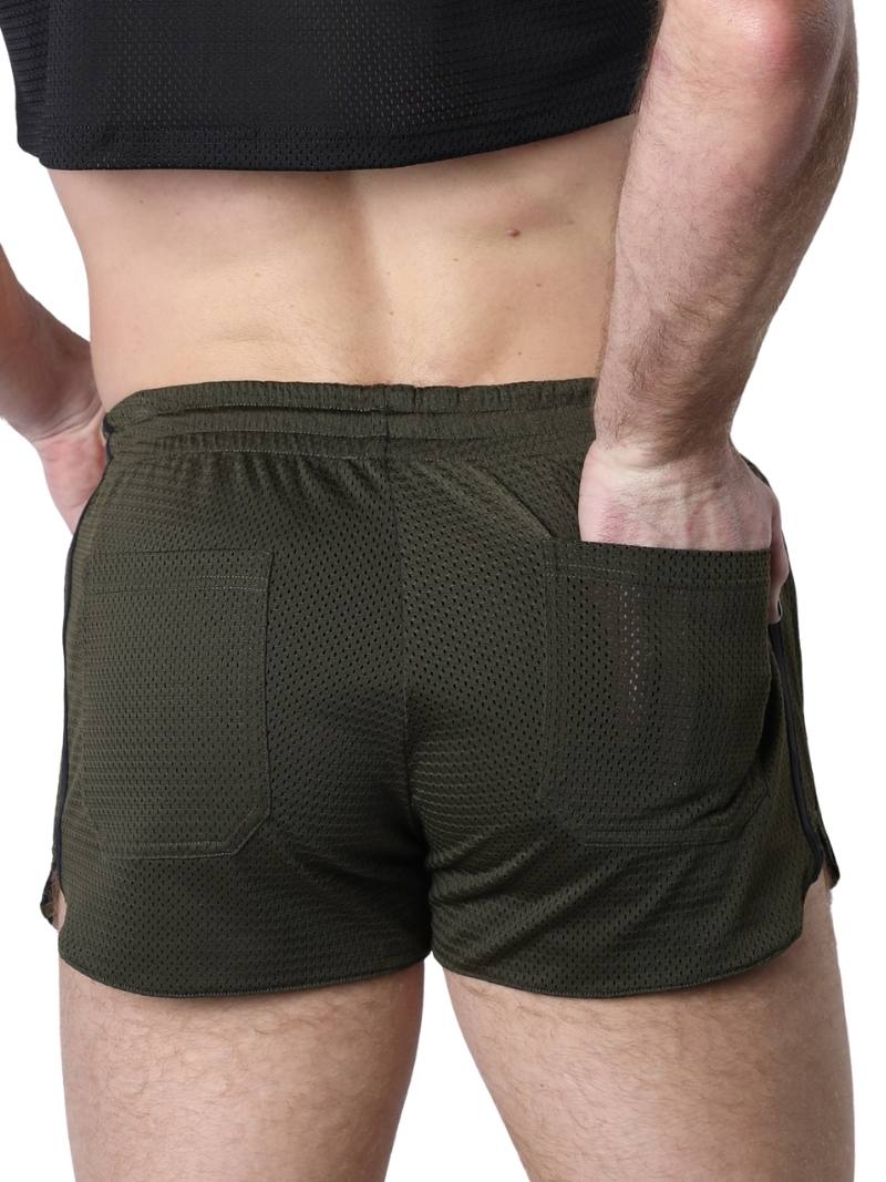 Mens CellBlock13 Take Down Reversible Super-Short Legged Shorts - SIZE XL