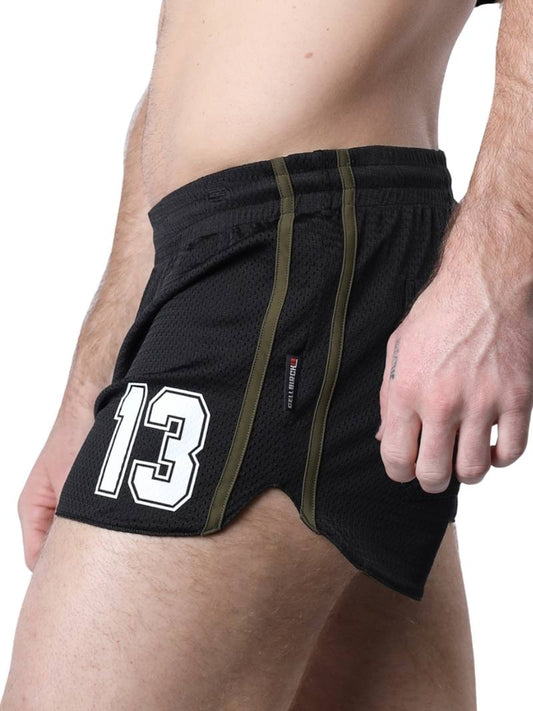 Mens CellBlock13 Take Down Reversible Super-Short Legged Shorts - SIZE XL