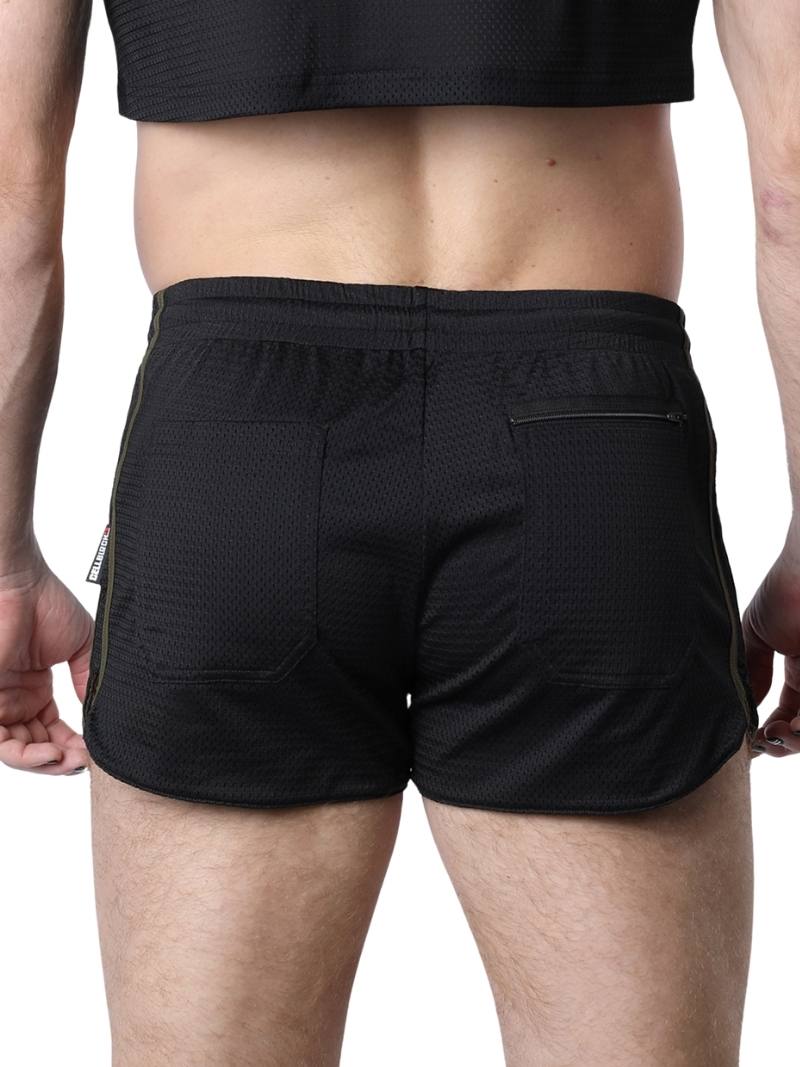 Mens CellBlock13 Take Down Reversible Super-Short Legged Shorts - SIZE XL