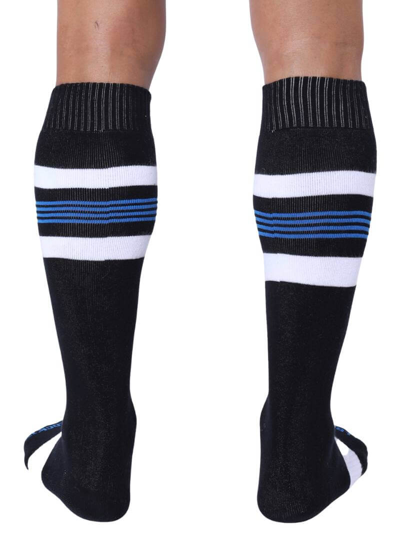 Mens CellBlock13 Striped Knee-High Socks