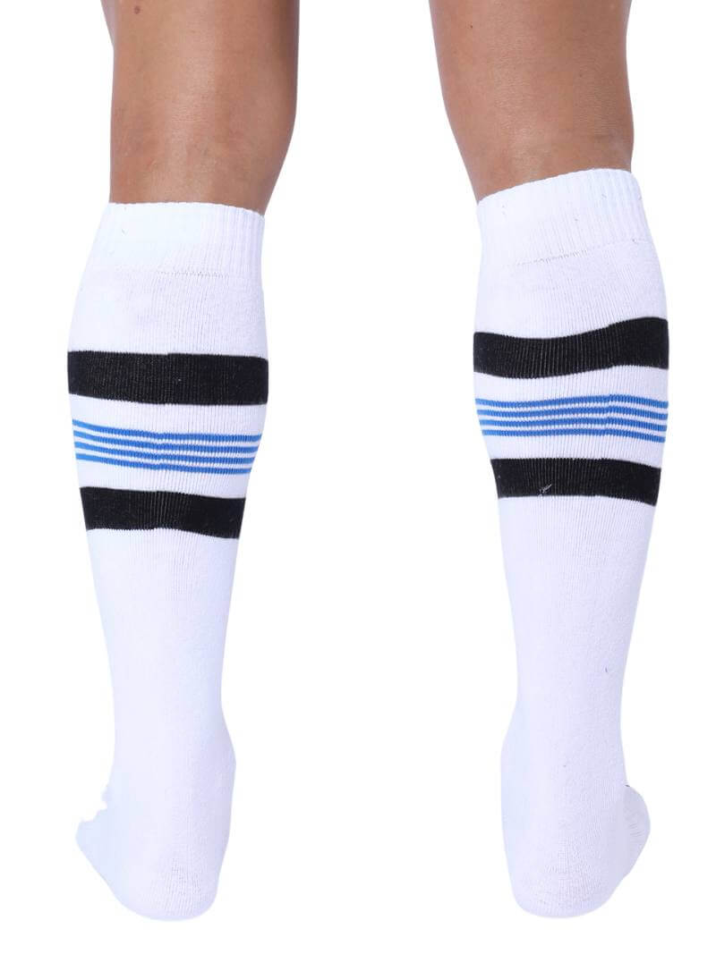 Mens CellBlock13 Striped Knee-High Socks