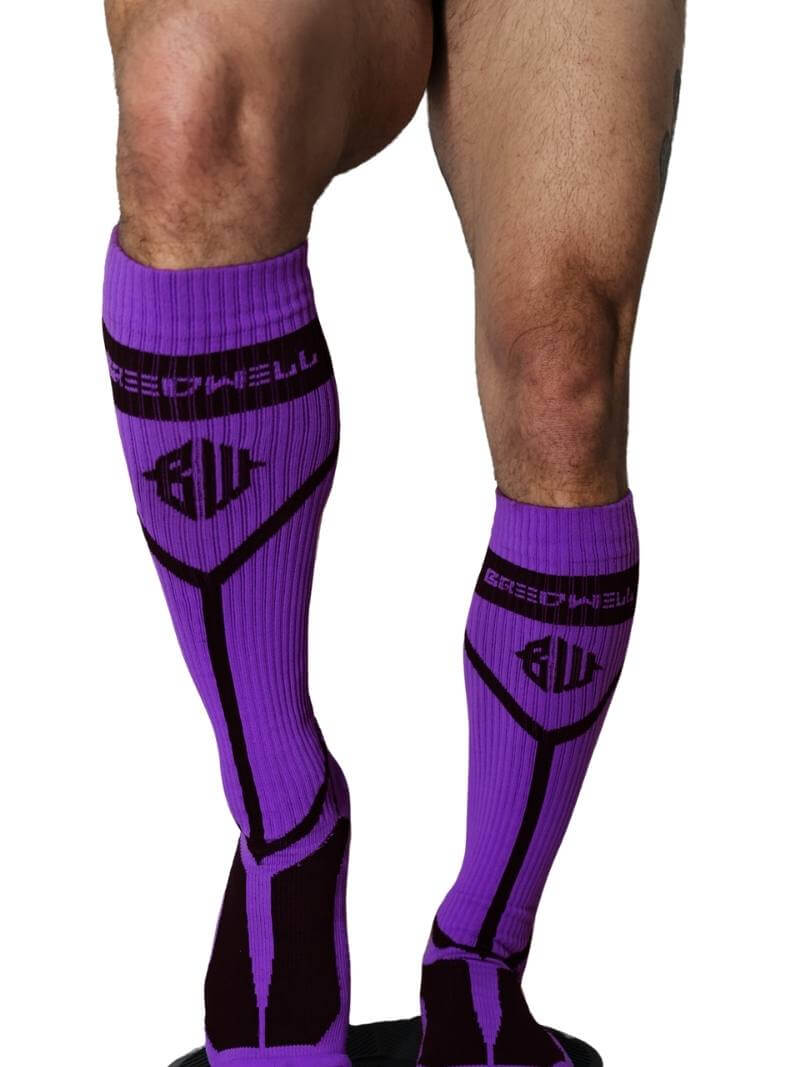 Breedwell Purpleicious Hook Up Socks