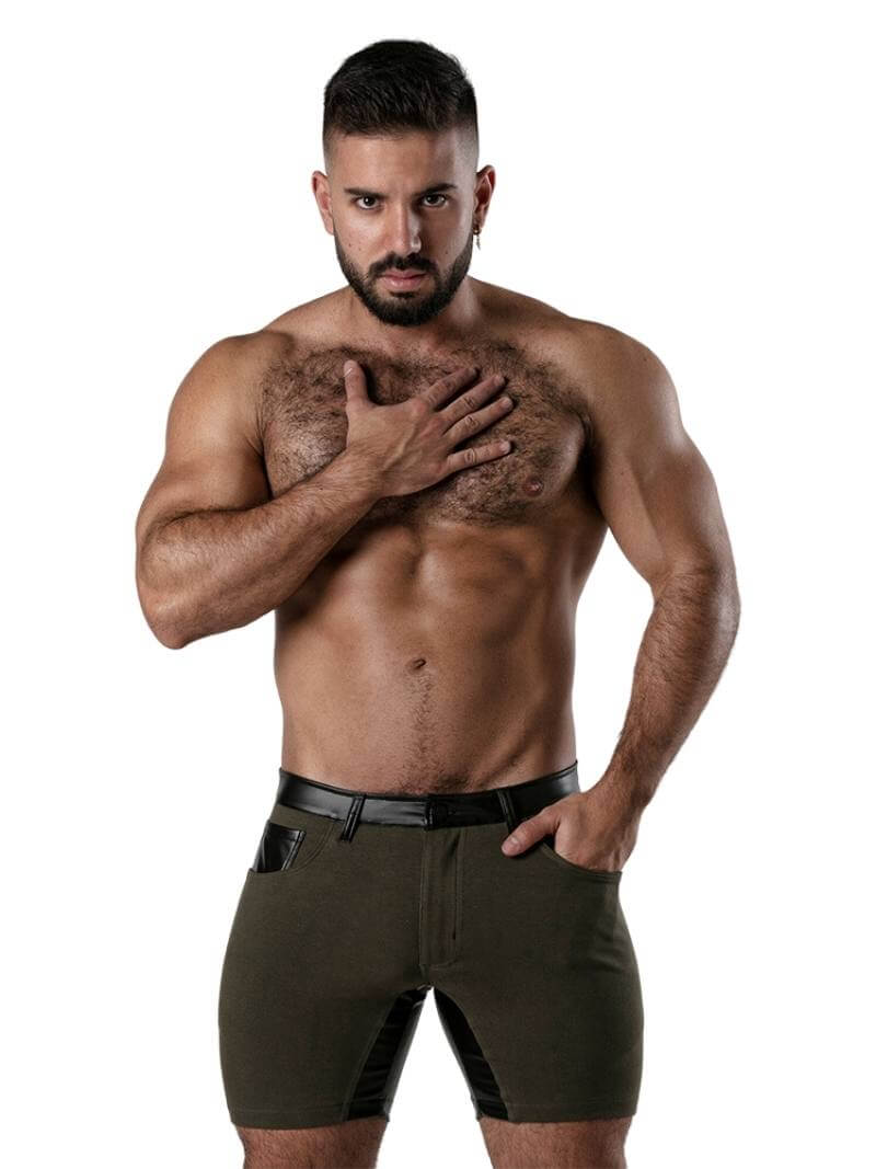 Men's Locker Gear 5 Pocket Short with Hidden Rear Zipper