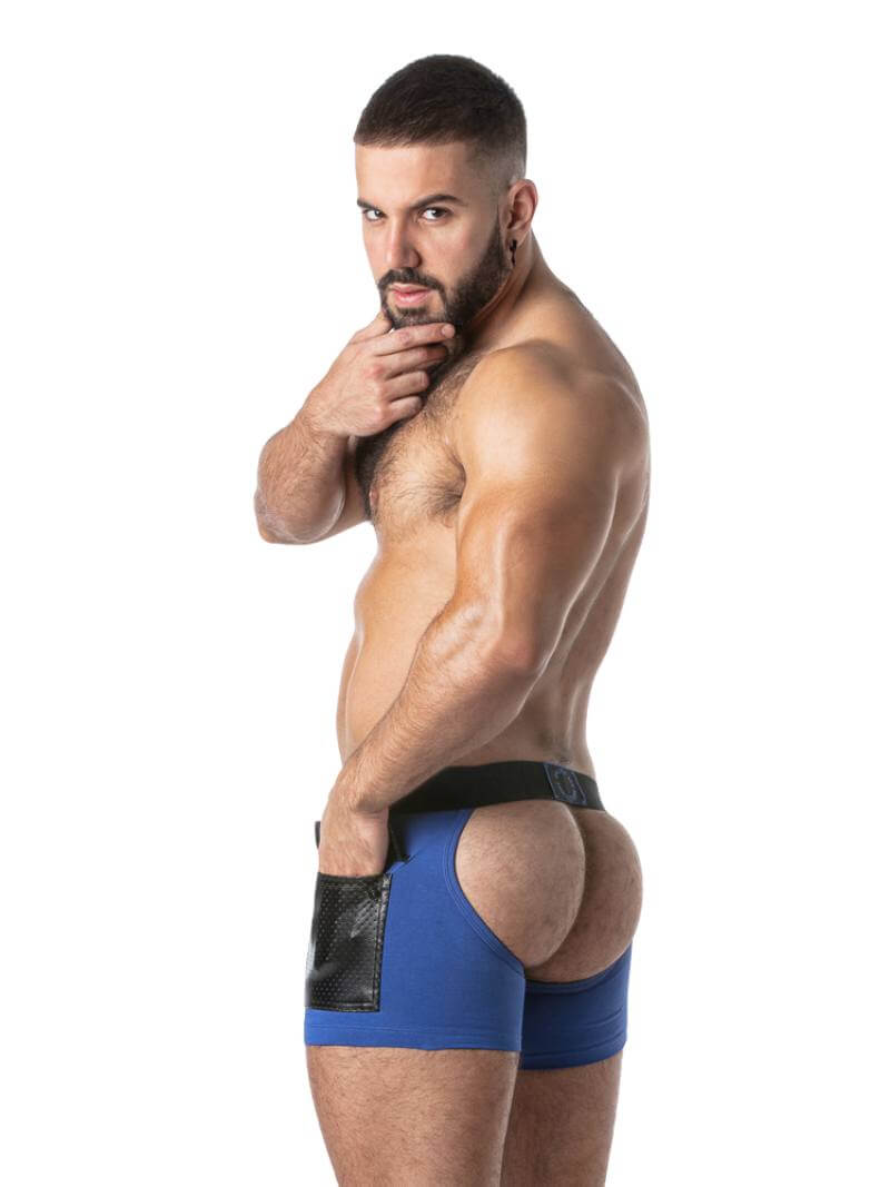Locker Gear Backless and Crotchless Men's Fetish Shorts