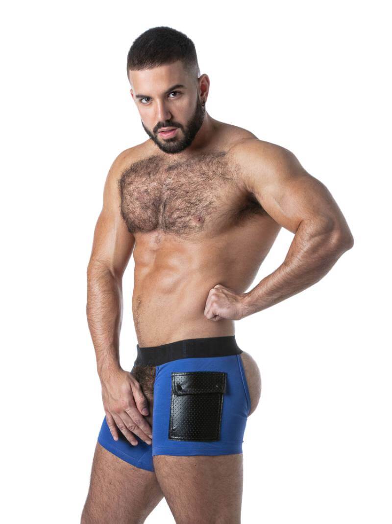 Locker Gear Men's Backless Erotic Shorts