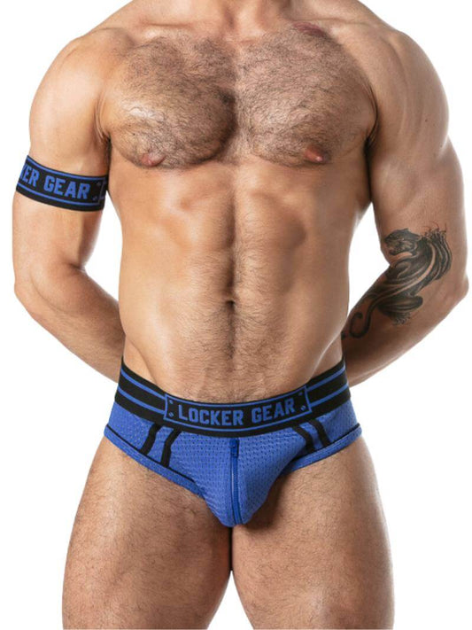 Men's Locker Gear Sports Mesh Jock Brief