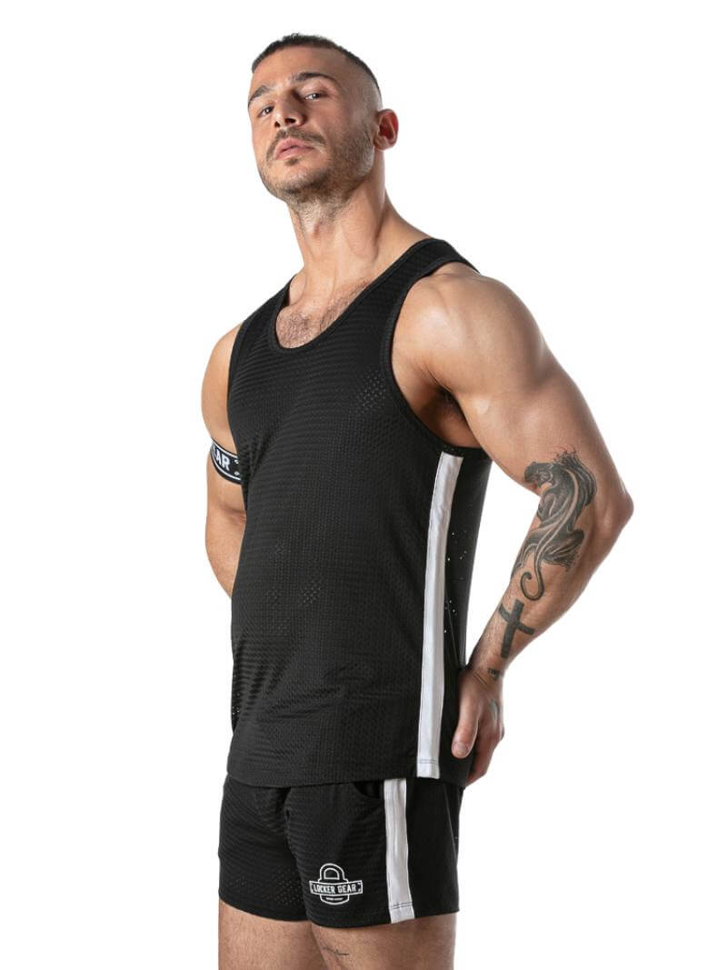 Men's Ventilating Micro Mesh Gym Vest