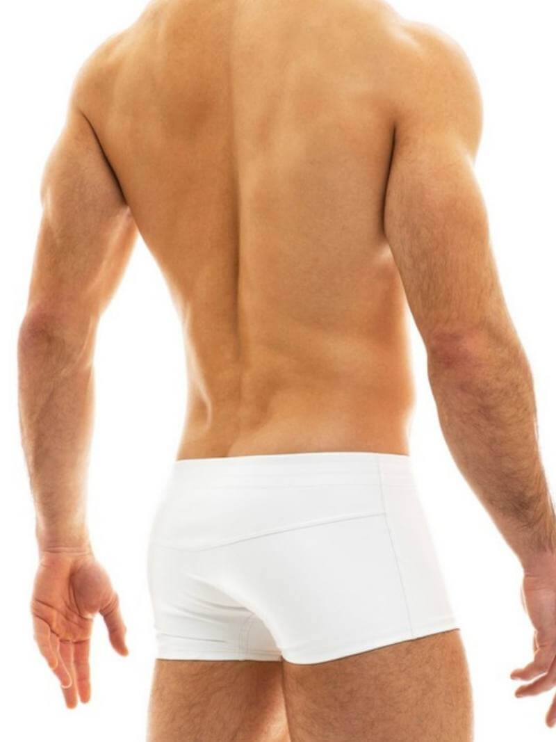 Mens MODUS VIVENDI Leather Boxer Trunk