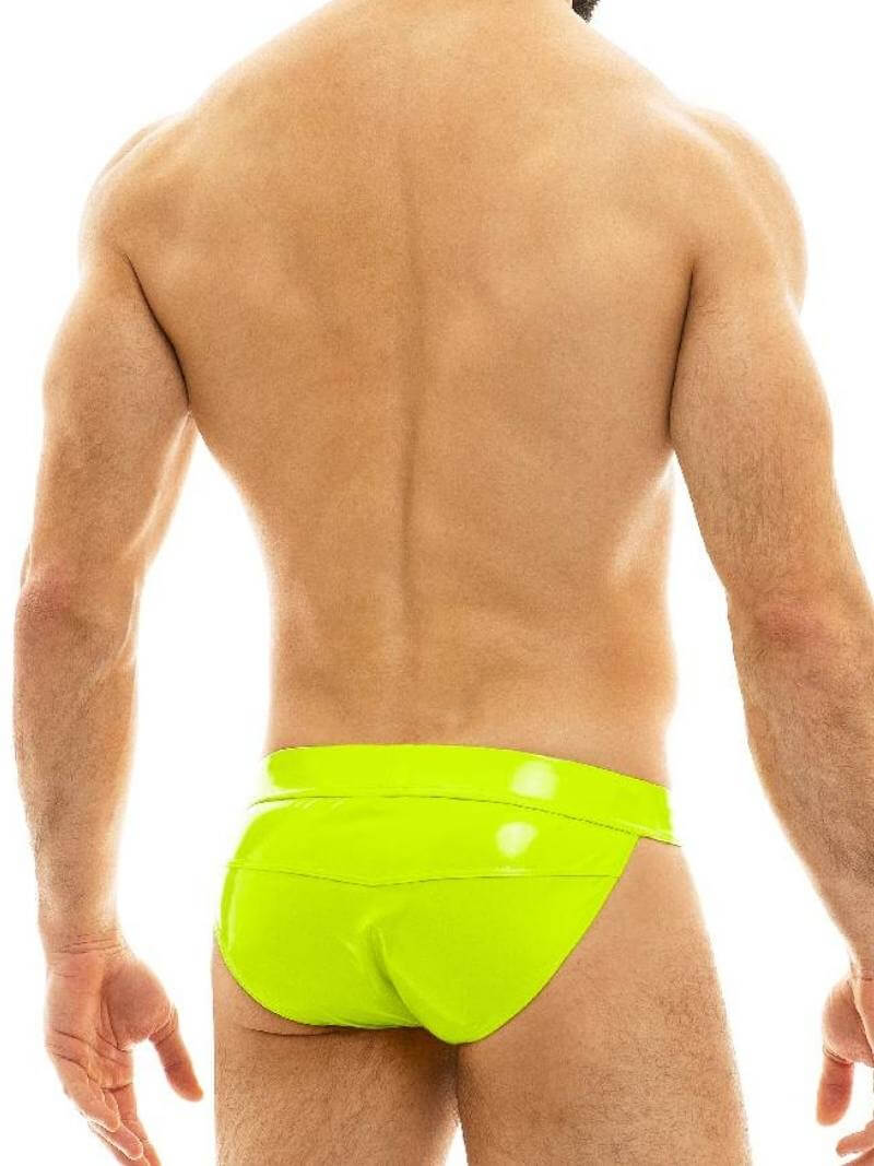 Mens MODUS VIVENDI PVC Vinyl Tanga Brief