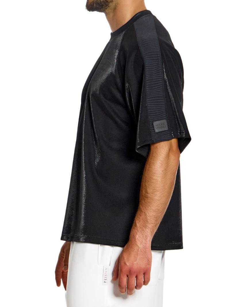 Mens MODUS VIVENDI 80's Retro T-Shirt: Oversized Box Fit
