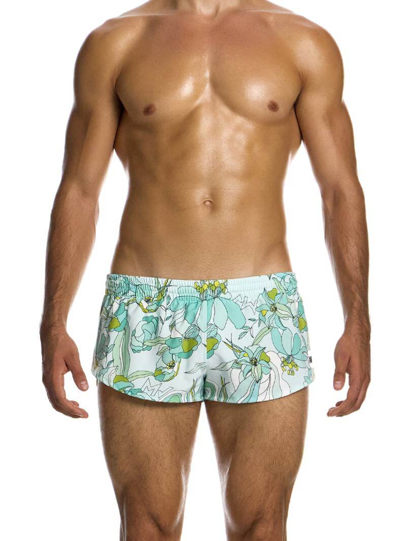 MODUS VIVENDI Art Nouveau Jogging Cut Swimwear Shorts