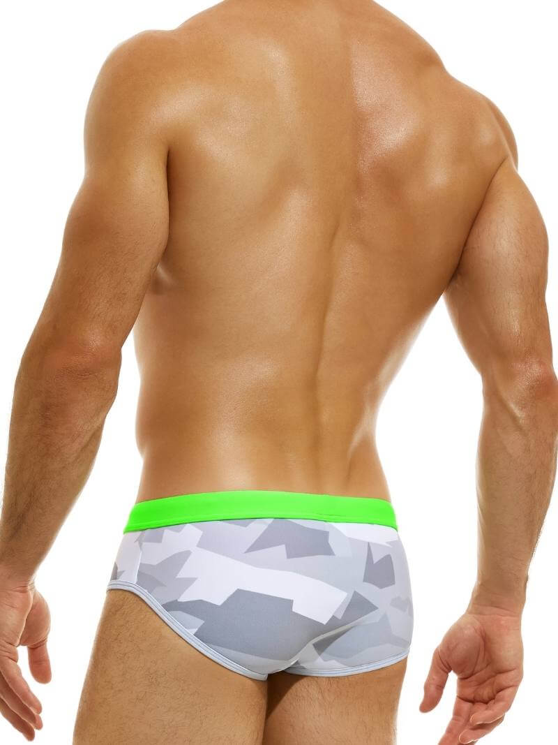 Mens MODUS VIVENDI Desert Swim Brief - SIZE SMALL