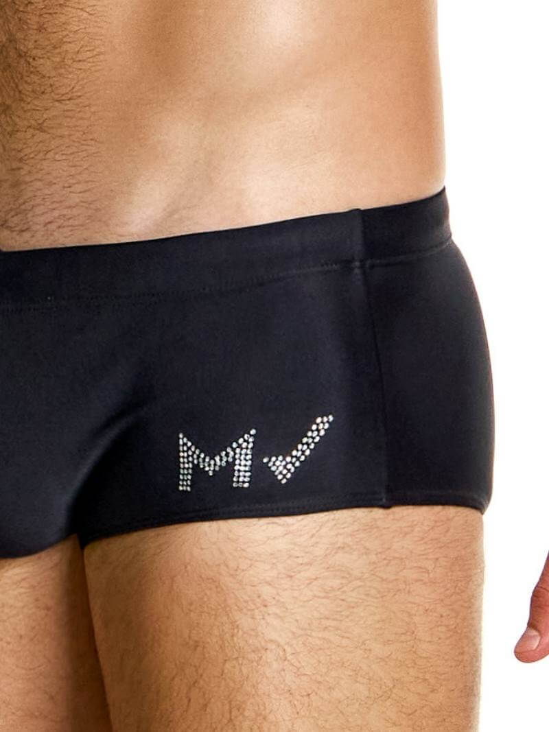 Mens MODUS VIVENDI Diamonds Brazil Cut Swim Trunk