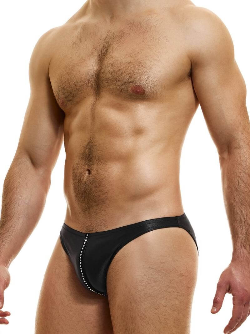 Mens MODUS VIVENDI Flashy Bikini with Sparkly Crystals: SIZE SMALL