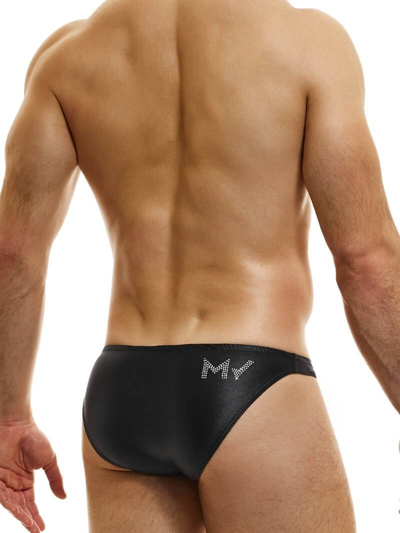 Mens MODUS VIVENDI Flashy Bikini with Sparkly Crystals: SIZE SMALL