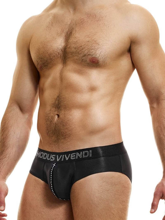 Mens MODUS VIVENDI Flashy Brief with Sparkly Crystals, Limited Edition