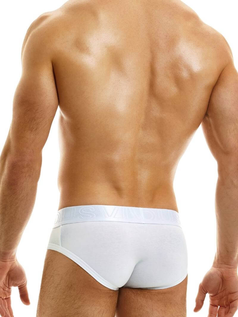 Mens MODUS VIVENDI Hole Brief: Removable Pouch
