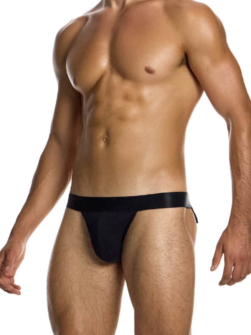Mens MODUS VIVENDI Illusion Bottomless Tanga with Webbed Cord Design