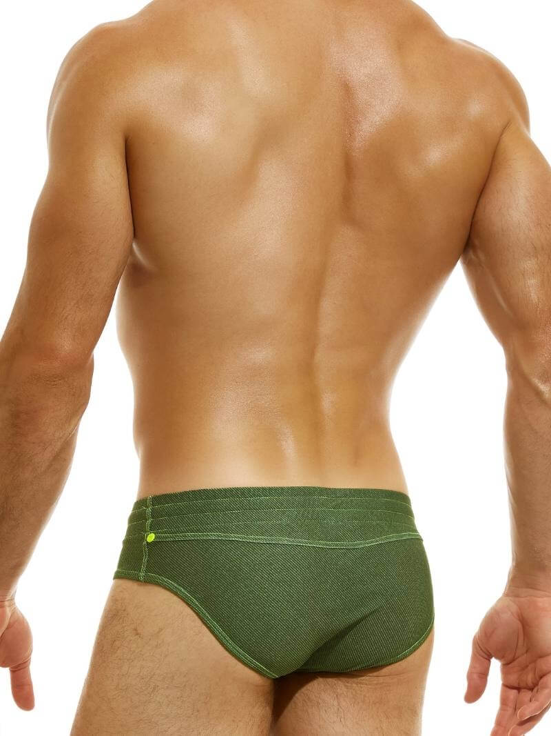 Mens MODUS VIVENDI Jeans Swim Brief