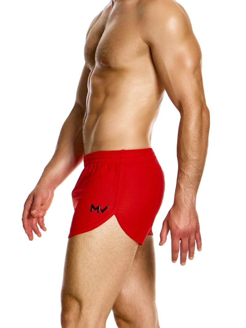 Mens MODUS VIVENDI Jogging Style Gym Short, Breathable Quick-Dry Fabric