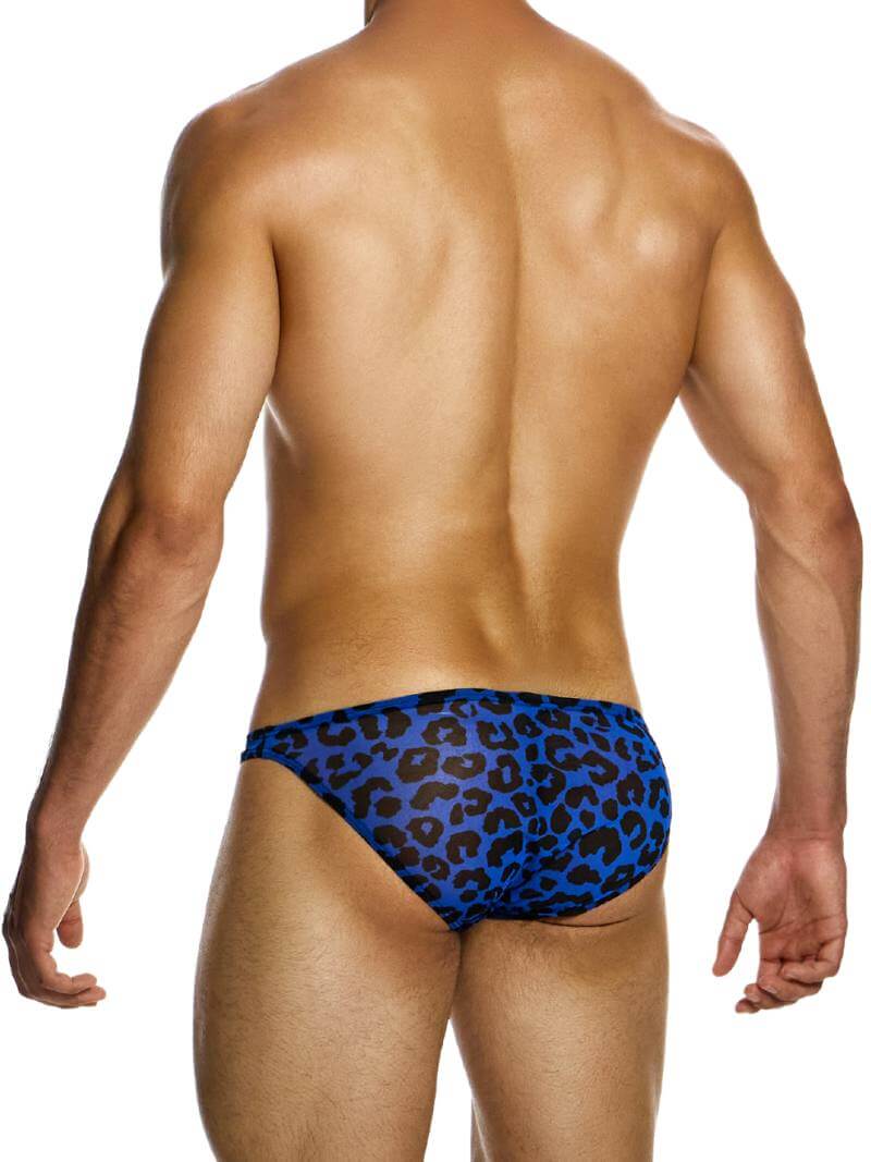 Mens MODUS VIVENDI Leopard Low Cut Brief