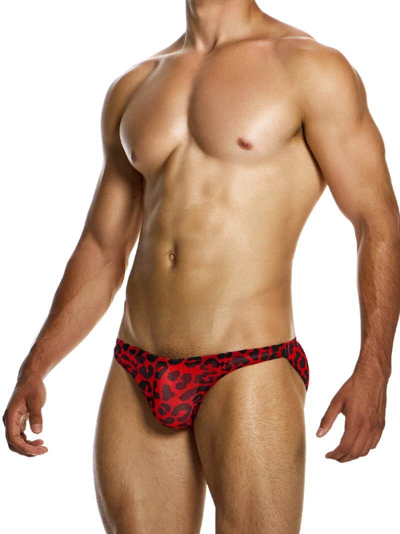 Mens MODUS VIVENDI Leopard Low Cut Brief