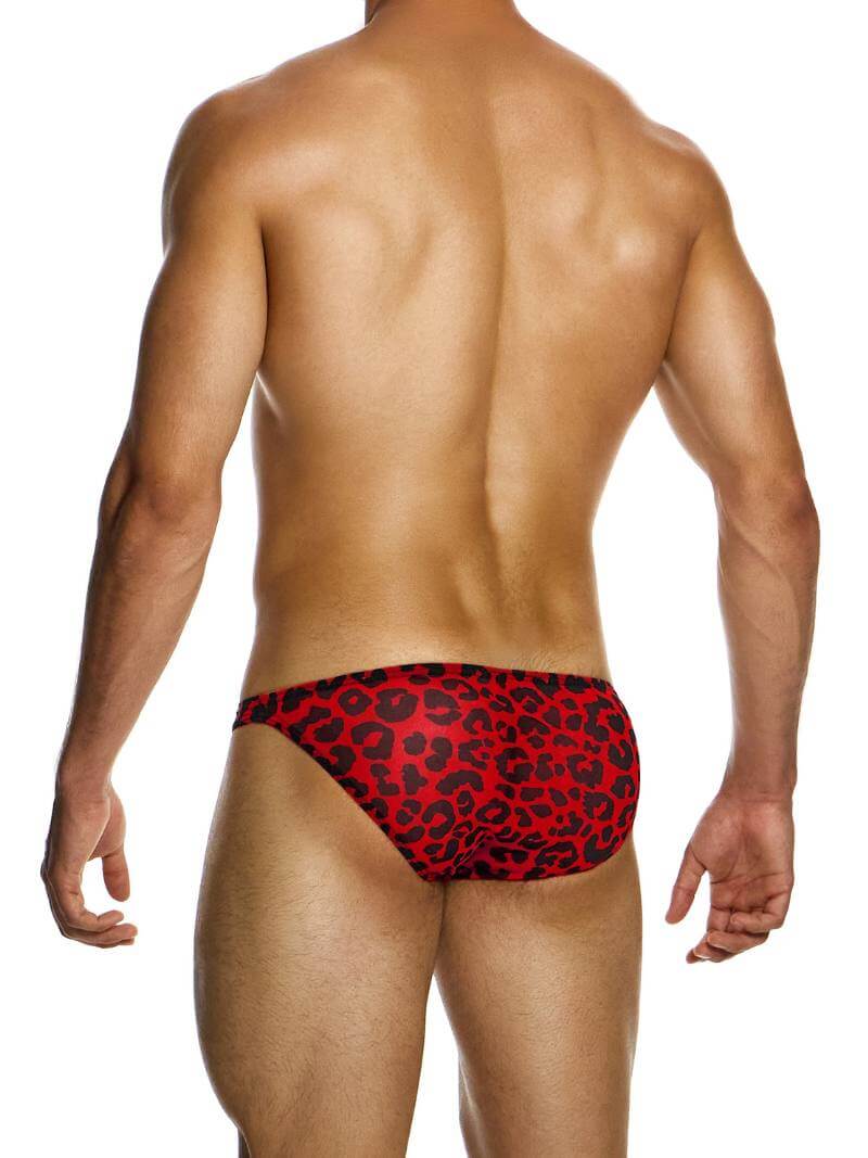 Mens MODUS VIVENDI Leopard Low Cut Brief