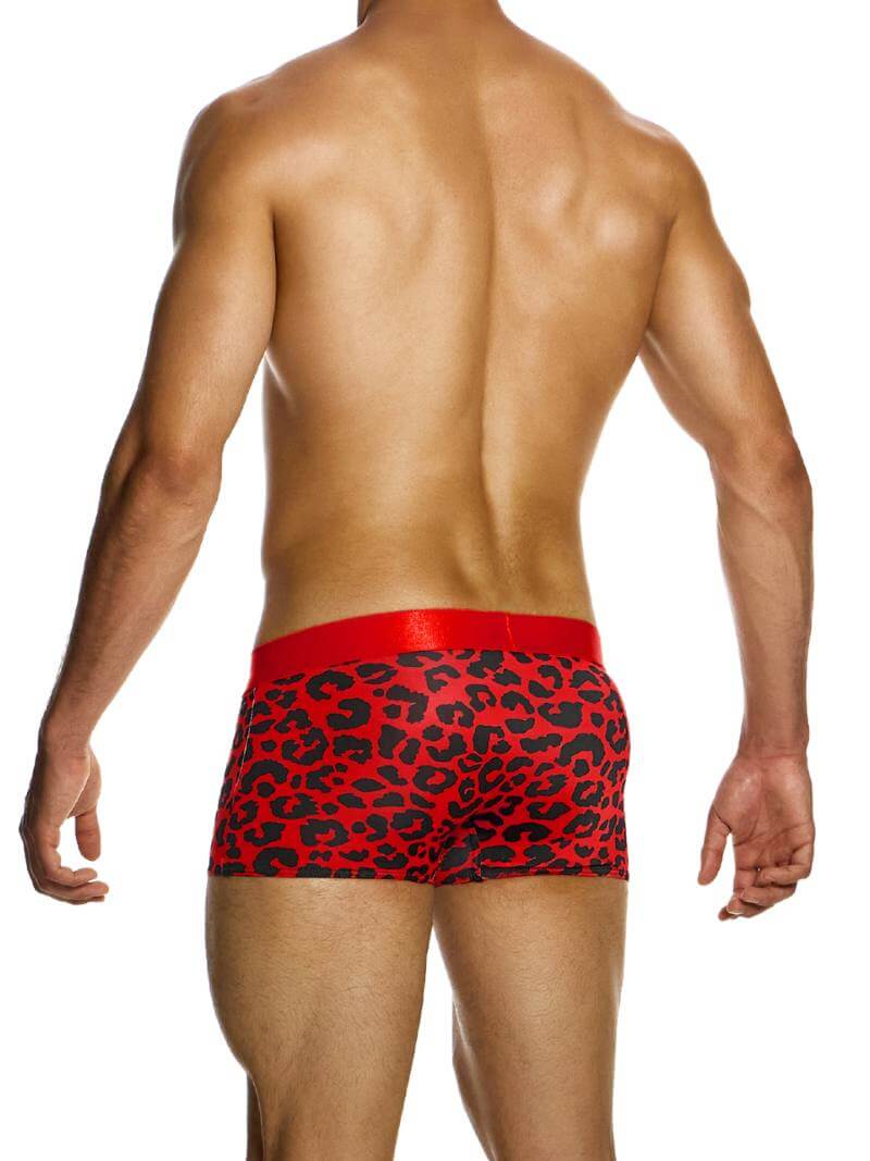 Mens MODUS VIVENDI Leopard Boxer