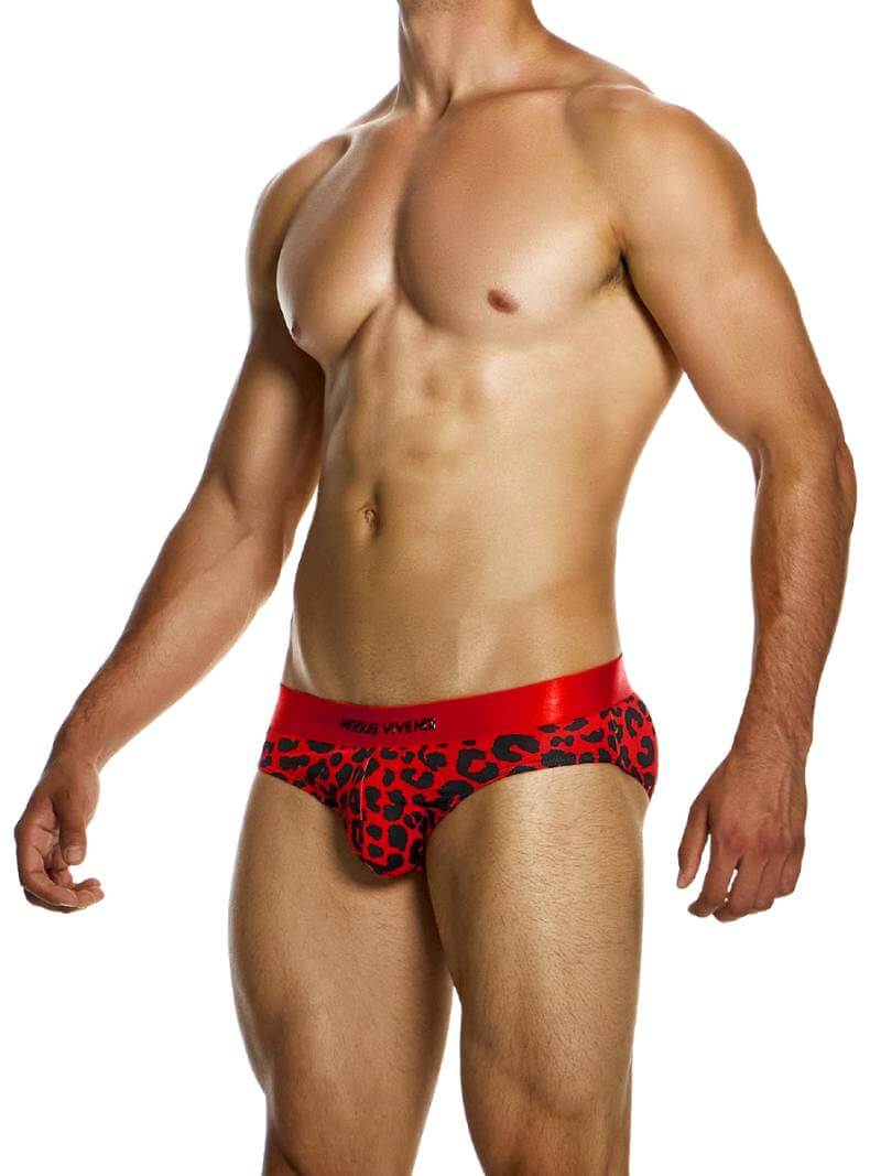Mens MODUS VIVENDI Leopard Classic Brief