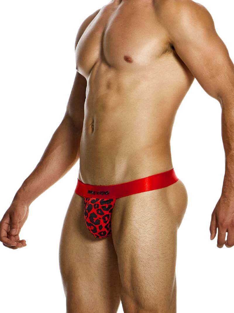 Mens MODUS VIVENDI Leopard Thong