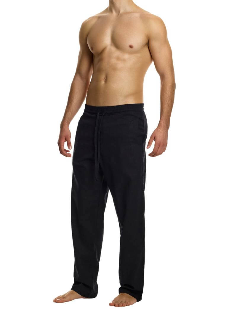 Mens MODUS VIVENDI Lightweight & Relaxed Linen Pants