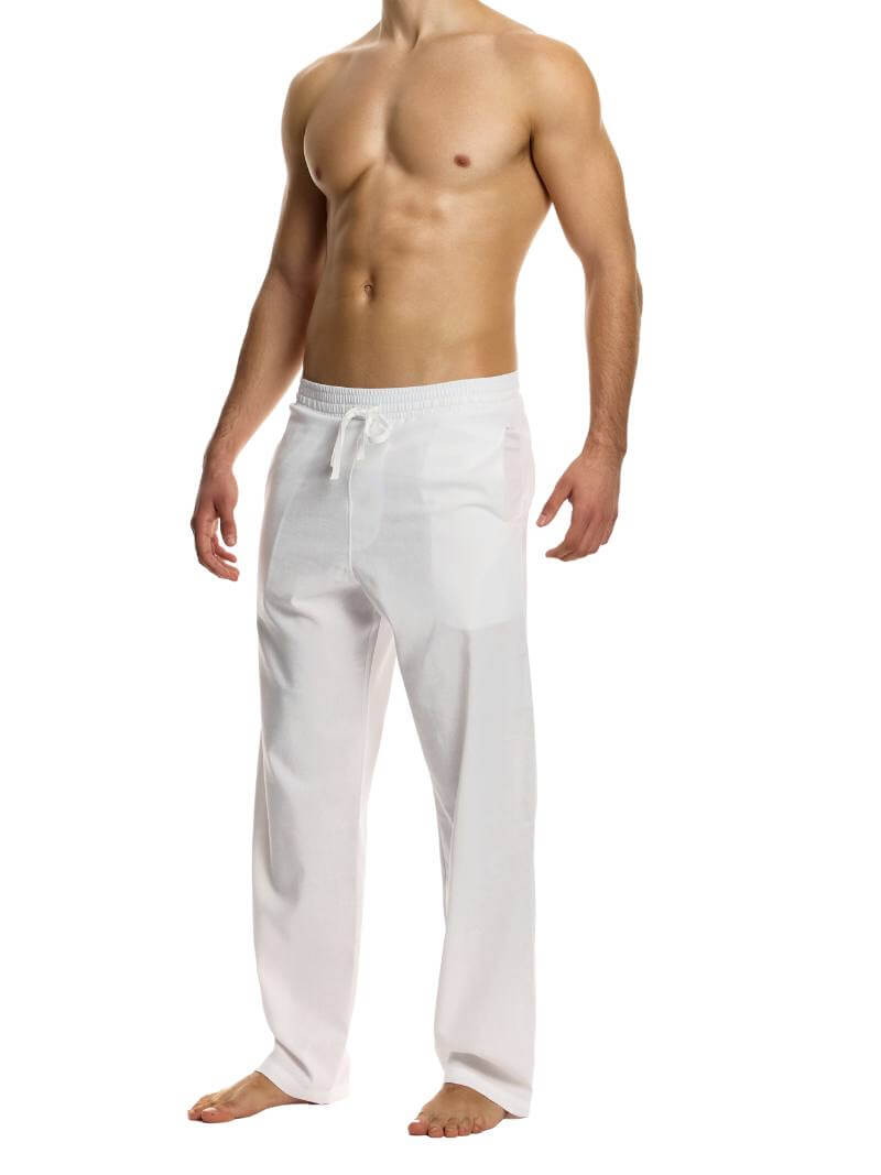 Mens MODUS VIVENDI Lightweight & Relaxed Linen Pants