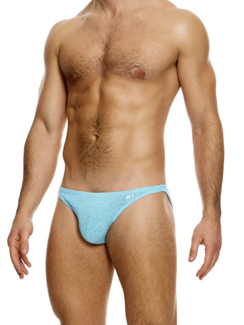 Mens MODUS VIVENDI Plain Knit Low Cut Mini Brief