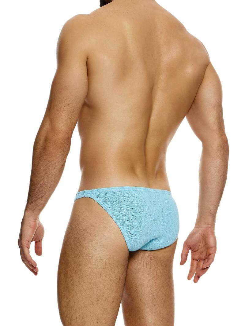 Mens MODUS VIVENDI Plain Knit Low Cut Mini Brief