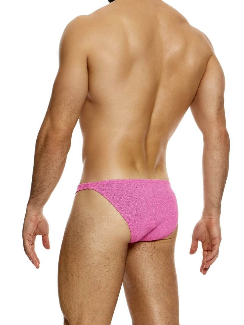 Mens MODUS VIVENDI Plain Knit Low Cut Mini Brief