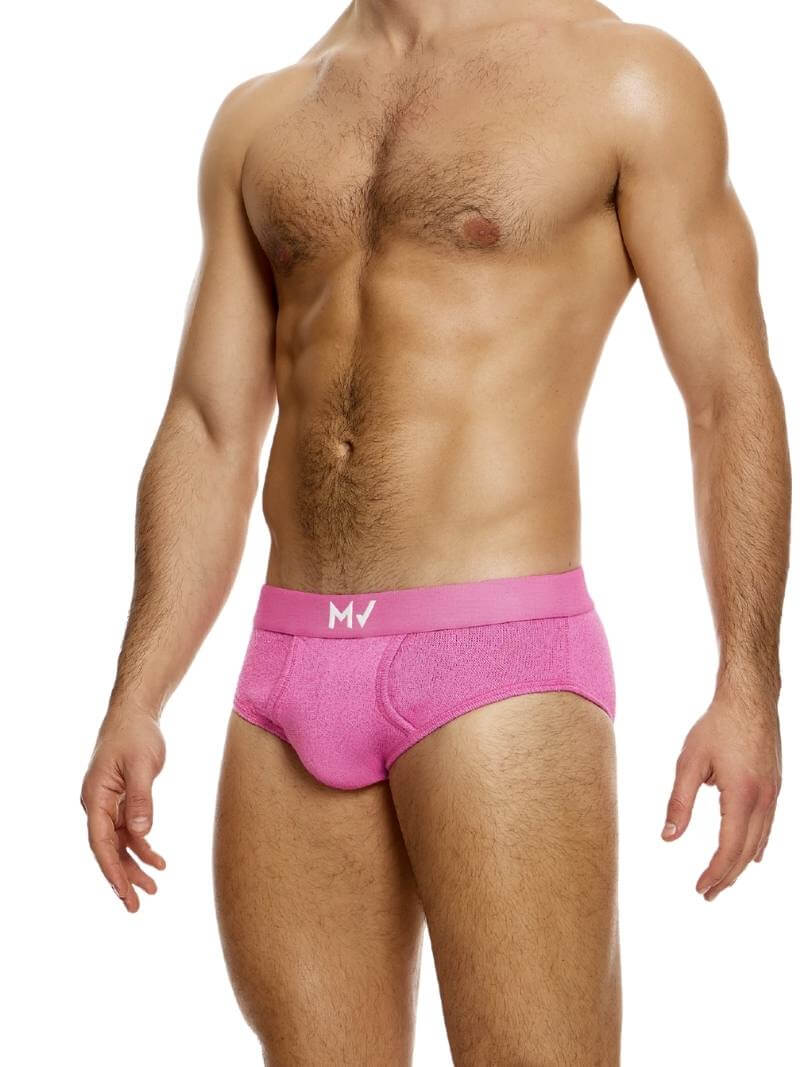 Mens MODUS VIVENDI Plain Knit Classic Brief