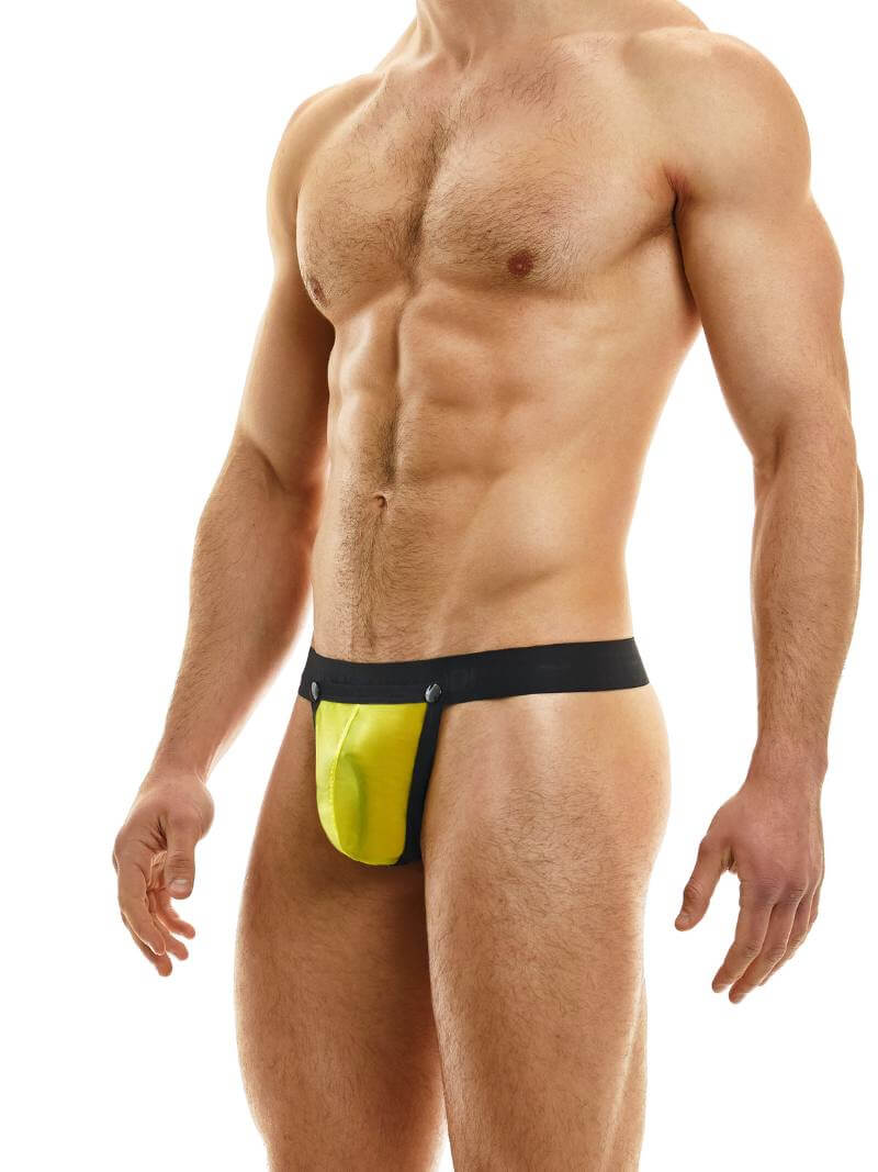 Mens MODUS VIVENDI Mesh Pleasure Thong - LARGE, XL
