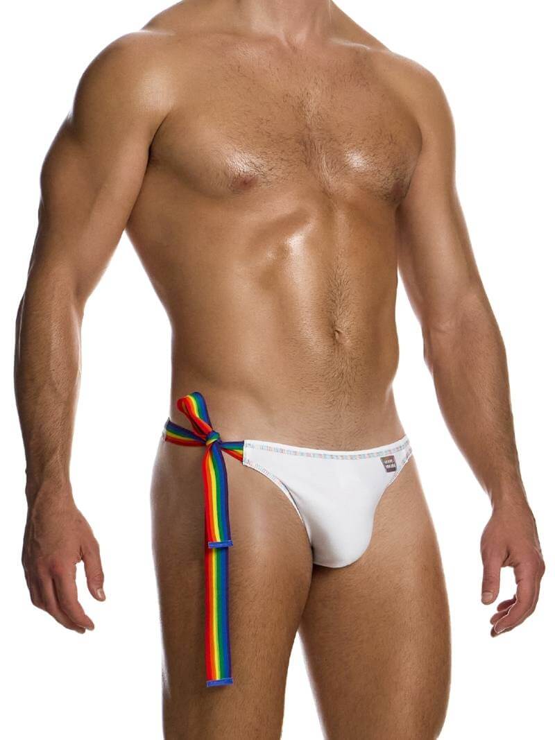 Mens MODUS VIVENDI Pride Swimwear Thong