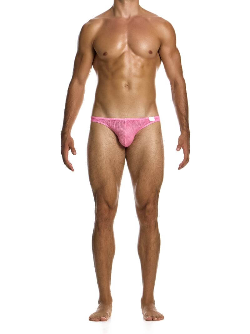 Mens MODUS VIVENDI Retro Micro Net Cotton Low Cut Bikini